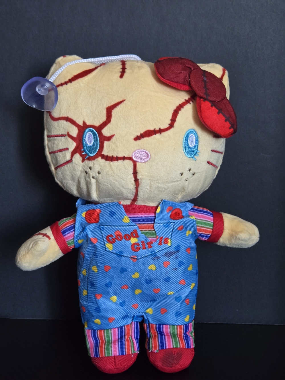 Hello Kitty Plush Doll - Cream & Red